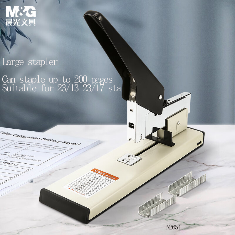 Stapler Heavy Duty - Stapler Buku Besar M&G Heavy-Duty Hemat