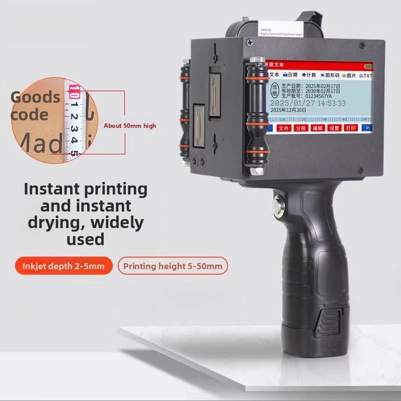 Mesin Pengkodean Printer Inkje - Barcode Printer ulasan dan harga
