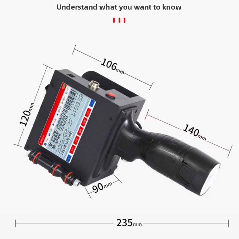 Mesin Pengkodean Printer Inkje - Barcode Printer ulasan dan harga